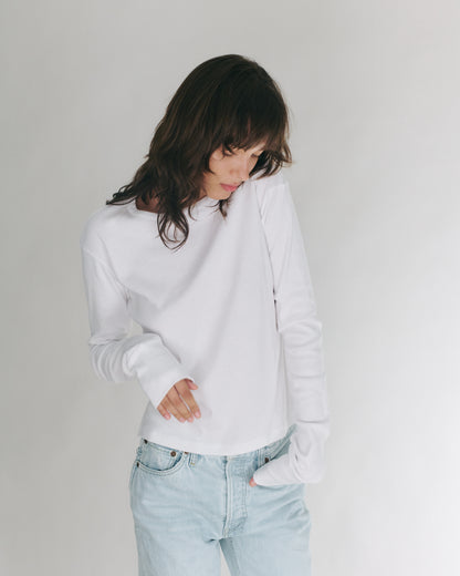 ROXY TEE WHITE