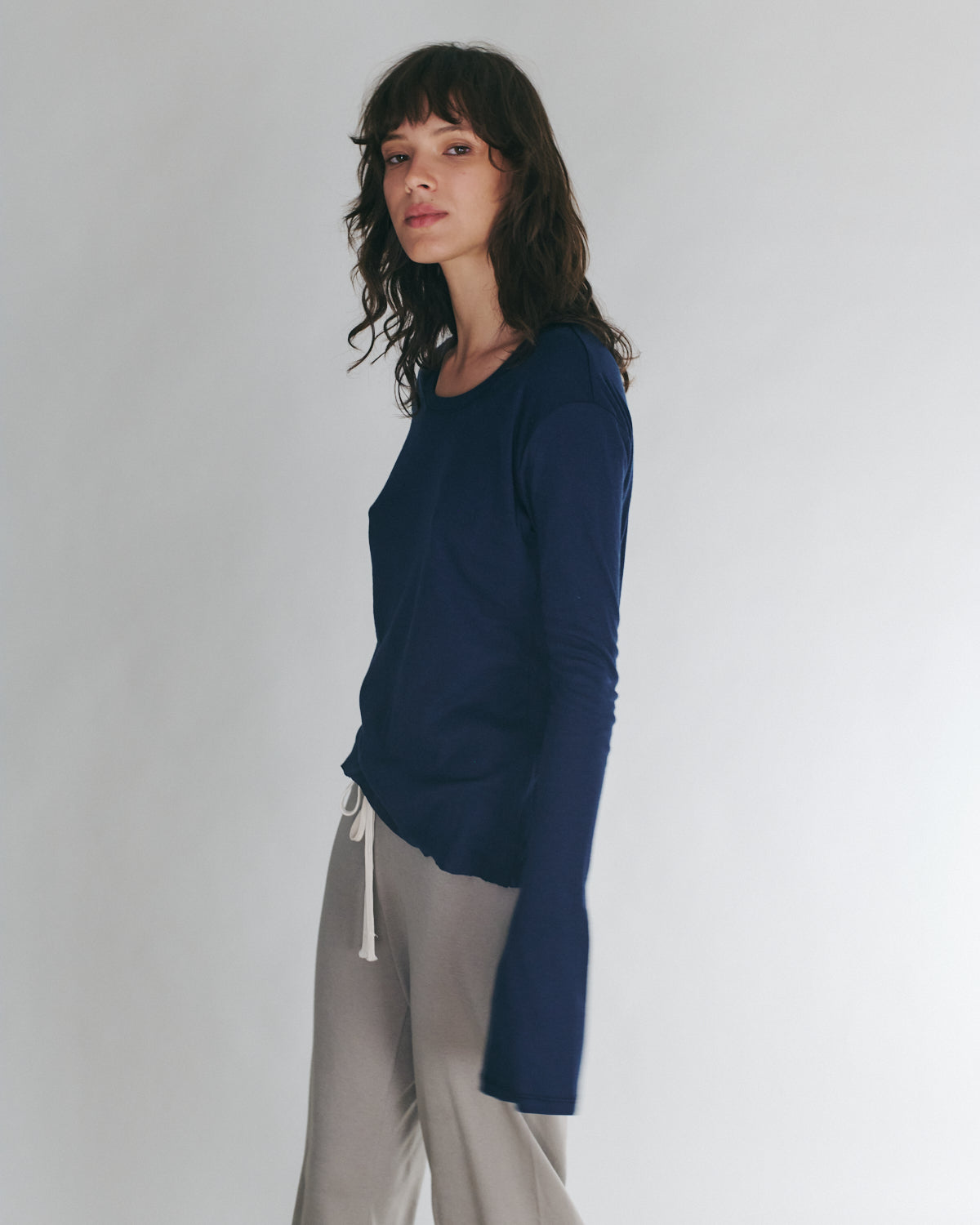 EDEN LONG SLEEVE NAVY