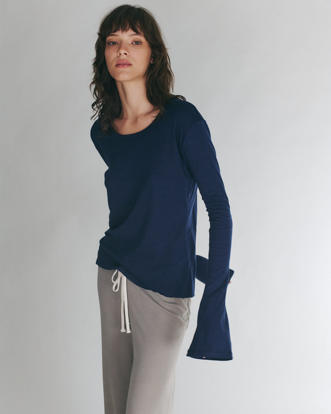 EDEN LONG SLEEVE NAVY