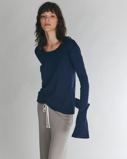 EDEN LONG SLEEVE NAVY