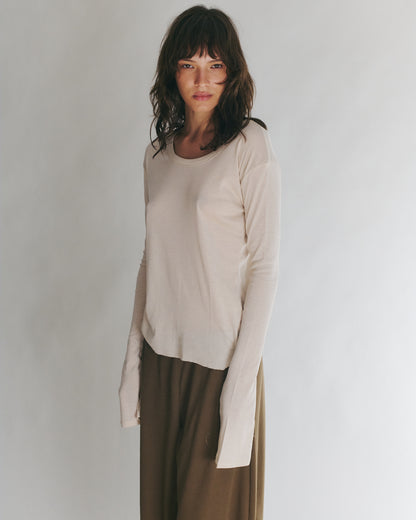 EDEN LONG SLEEVE IVORY