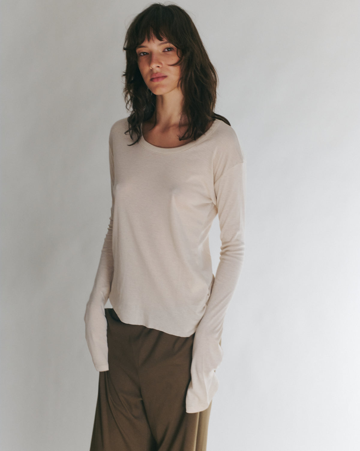 EDEN LONG SLEEVE IVORY