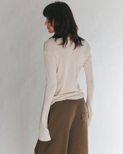 EDEN LONG SLEEVE IVORY
