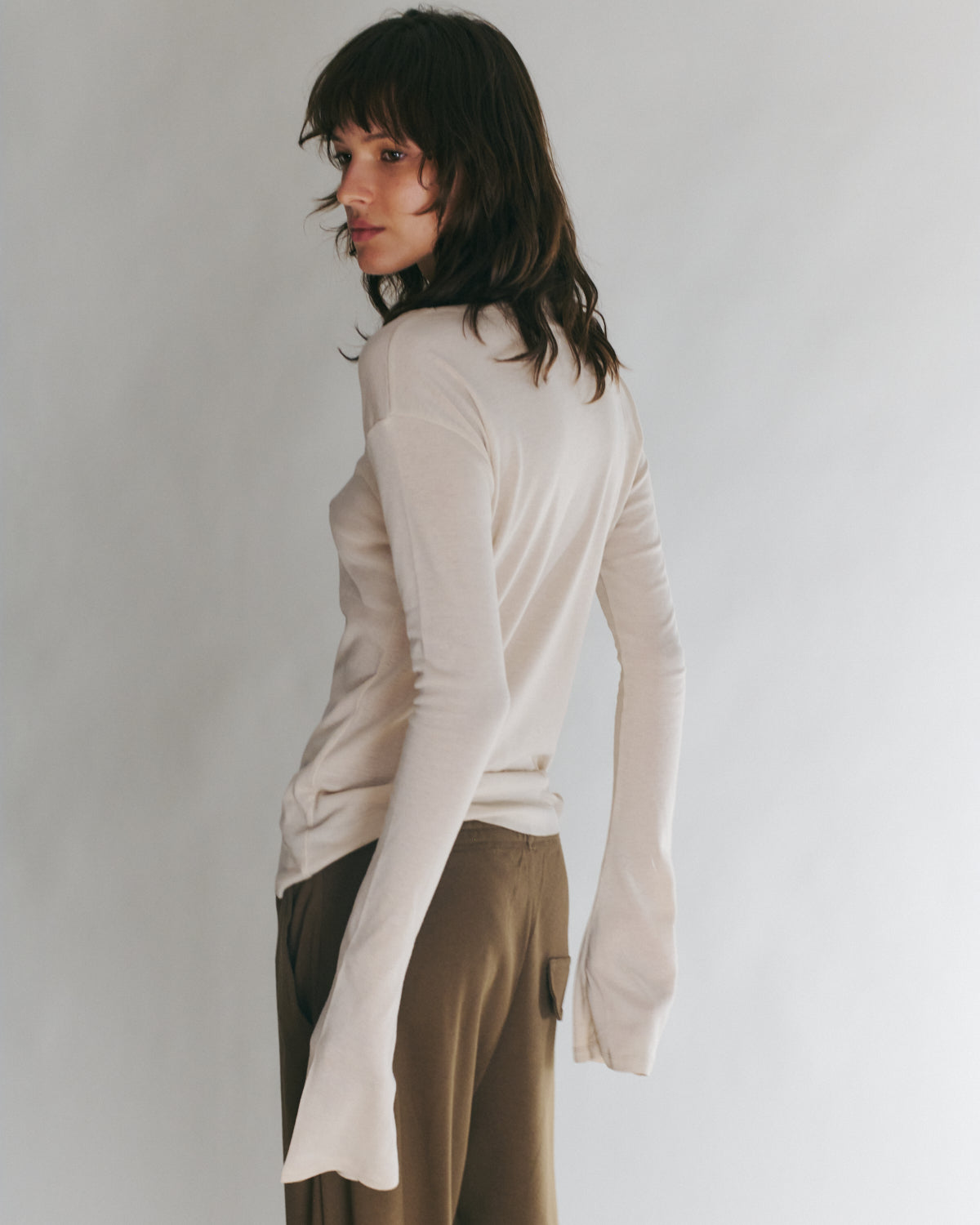 EDEN LONG SLEEVE IVORY