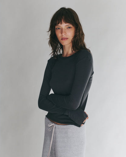 DANIELLA LONG SLEEVE EASY BLACK