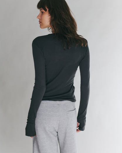 DANIELLA LONG SLEEVE EASY BLACK