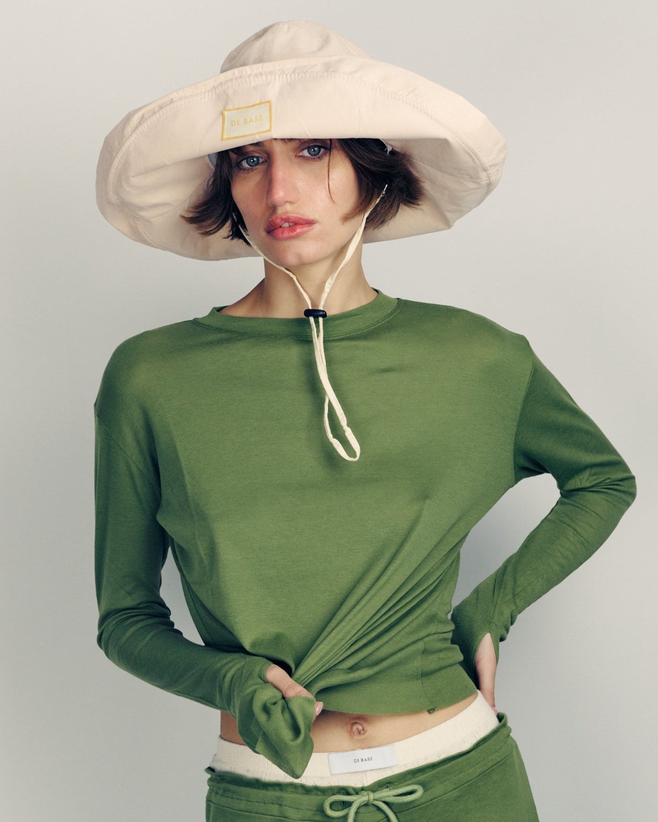 MILA OLIVE GREEN TEE