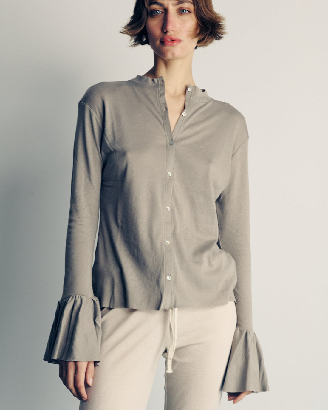 DIANA GREY SHIRT
