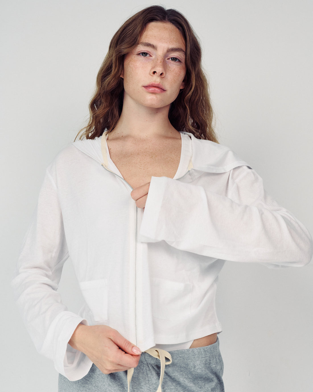 AUDREY CARDIGAN WHITE