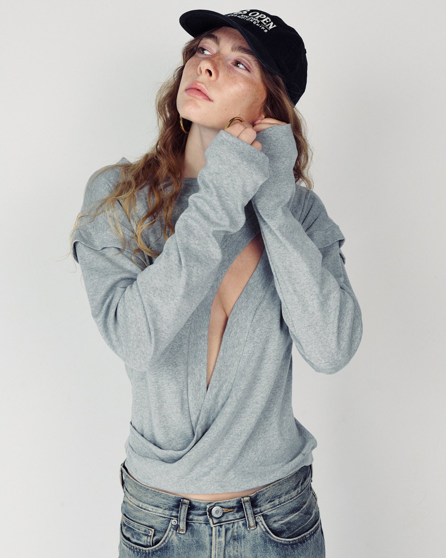 ISABEL AMERICAN GREY TOP