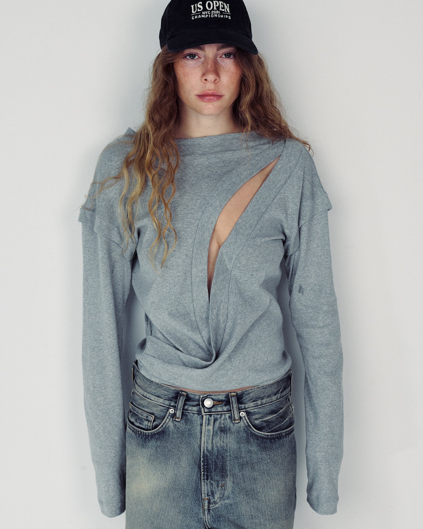 ISABEL AMERICAN GREY TOP