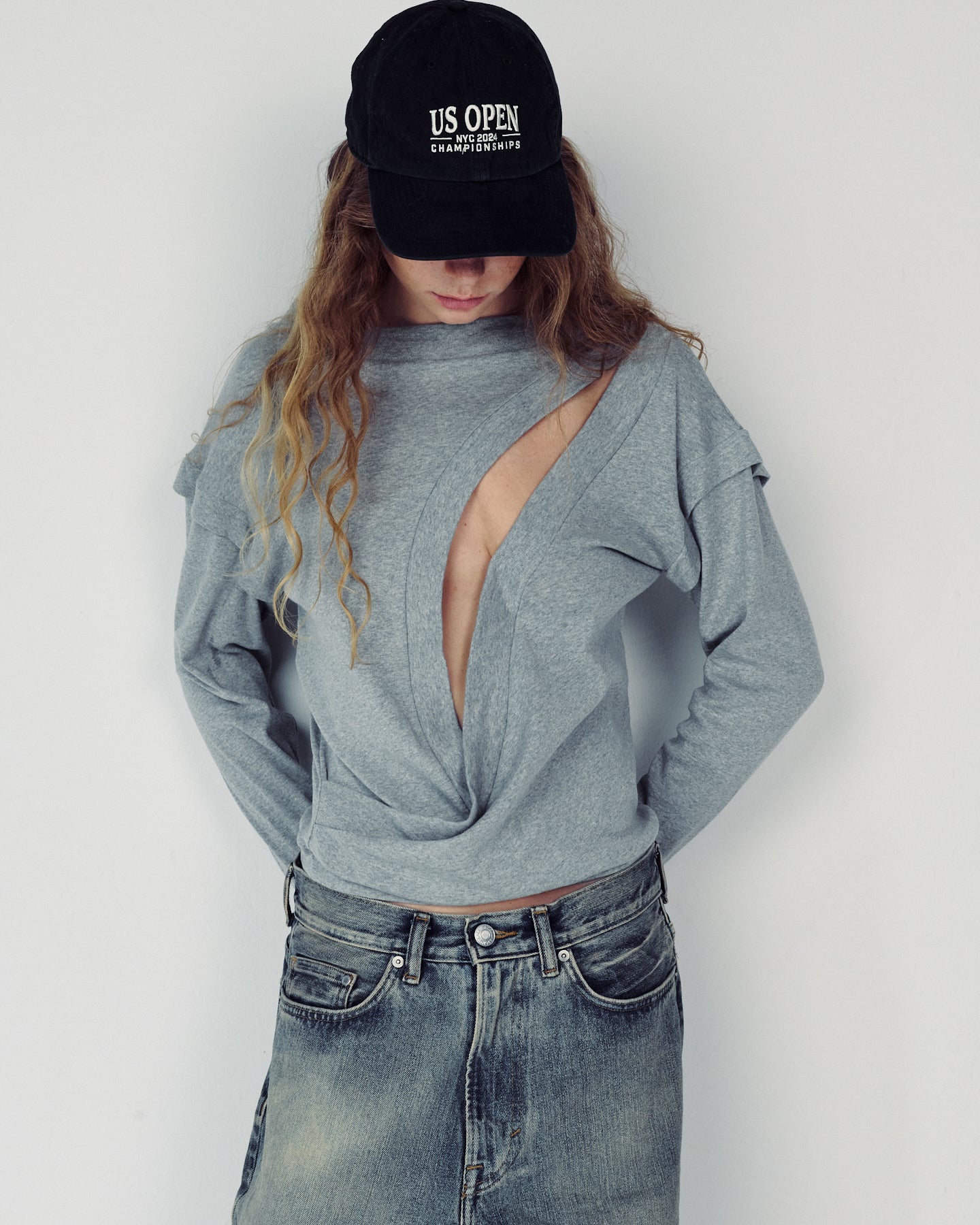 ISABEL AMERICAN GREY TOP