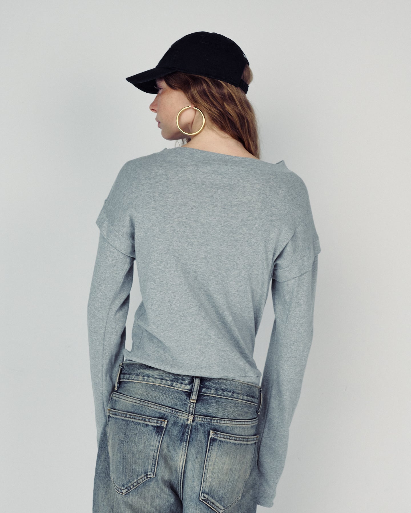 ISABEL AMERICAN GREY TOP