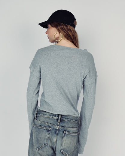 ISABEL AMERICAN GREY TOP