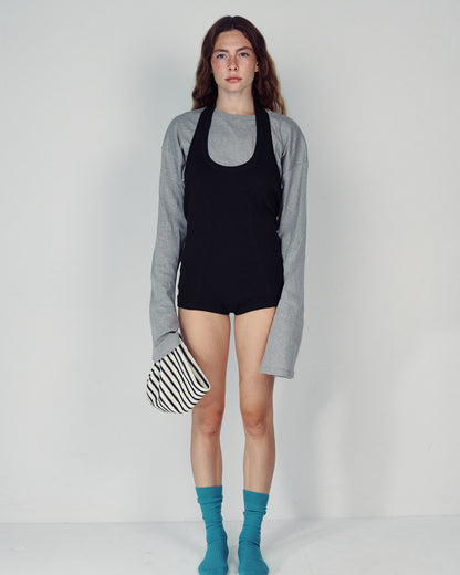 SHILA GREY STRIPES SHIRT