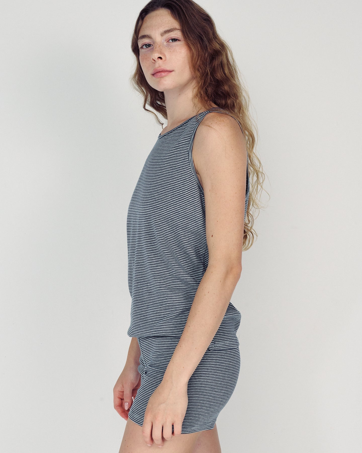 VITA BLUE STRIPES TANK