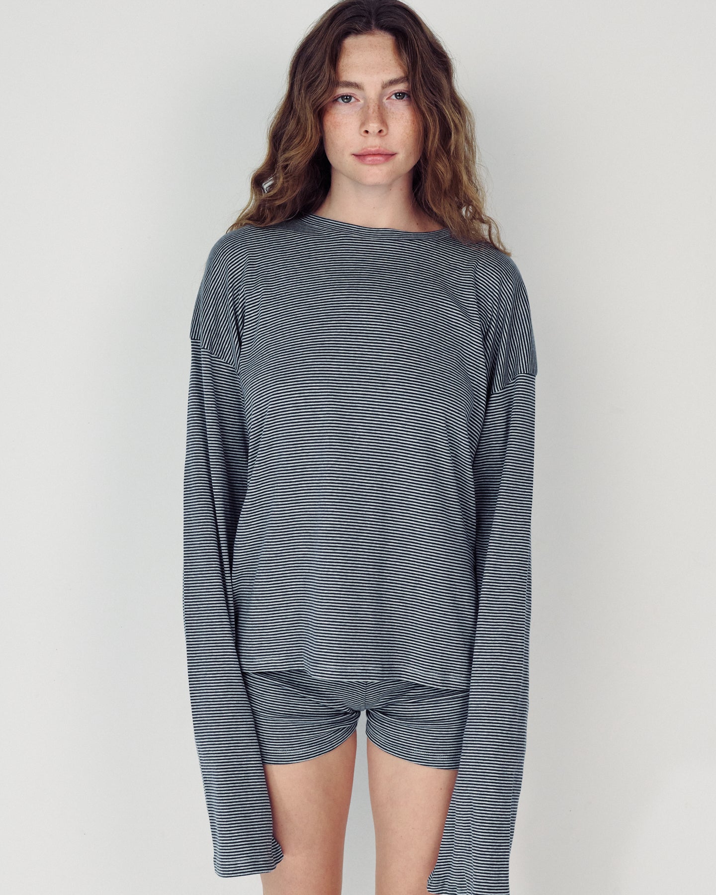 SHILA BLUE STRIPES SHIRT