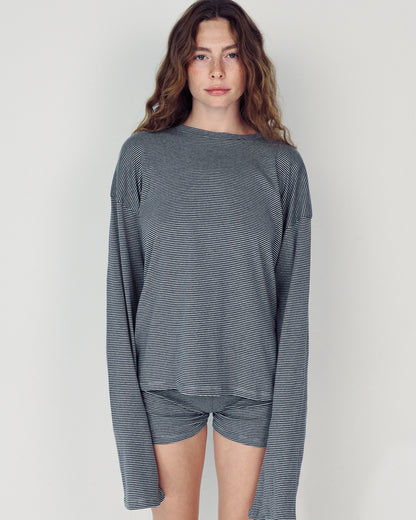 SHILA BLUE STRIPES SHIRT