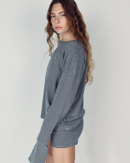 SHILA BLUE STRIPES SHIRT