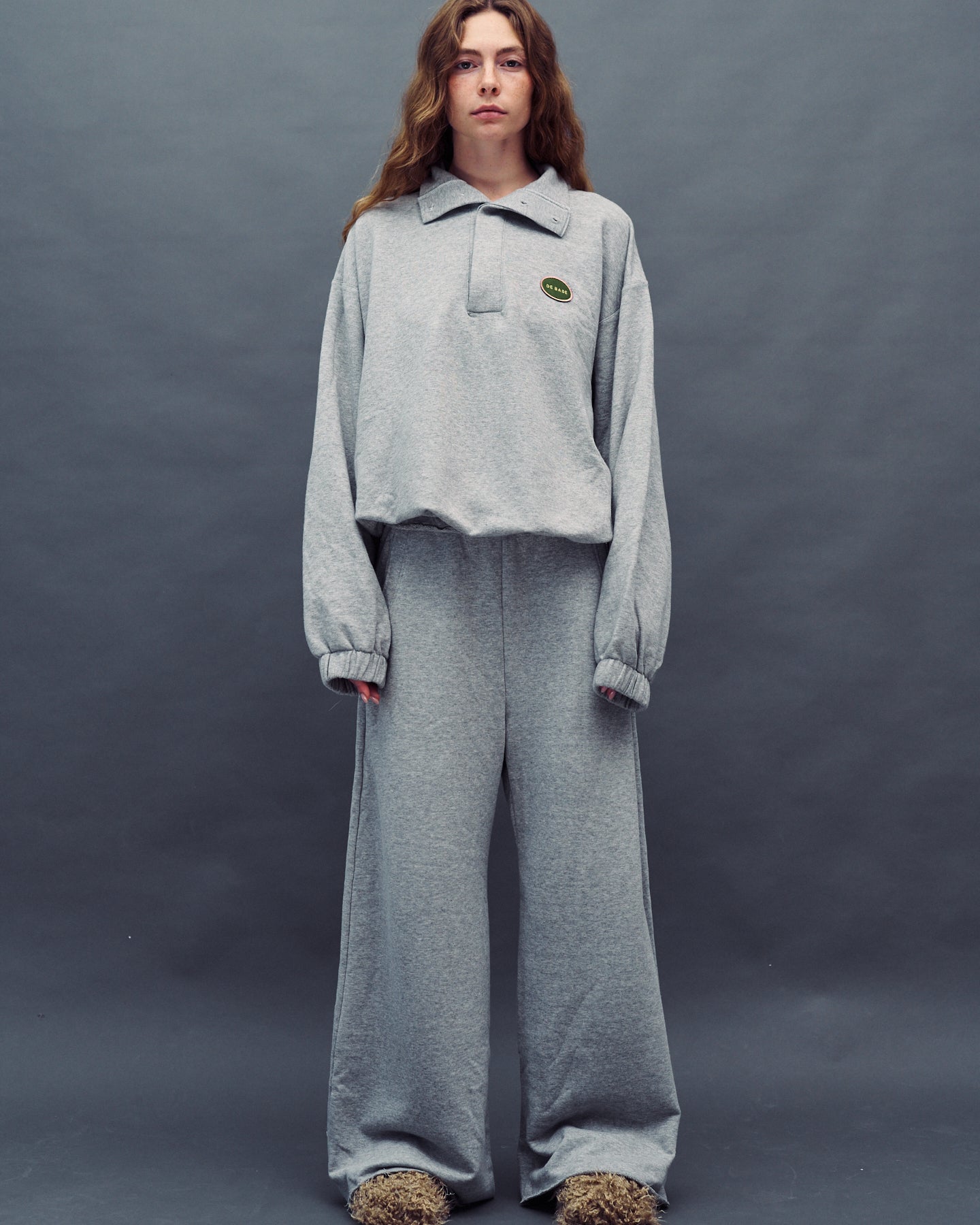 ADAM AMERICAN GREY HOODIE