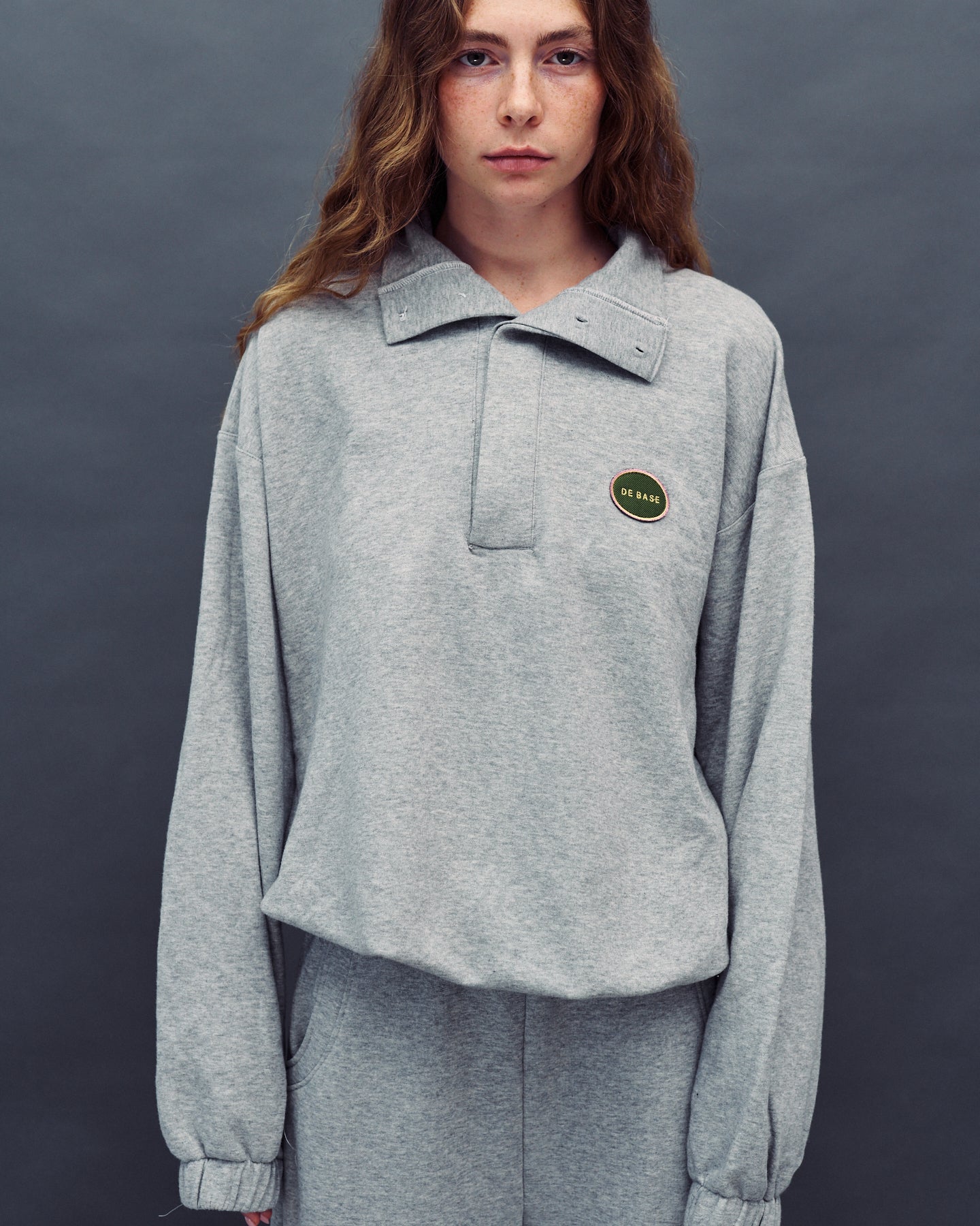 ADAM AMERICAN GREY HOODIE