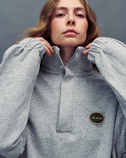 ADAM AMERICAN GREY HOODIE