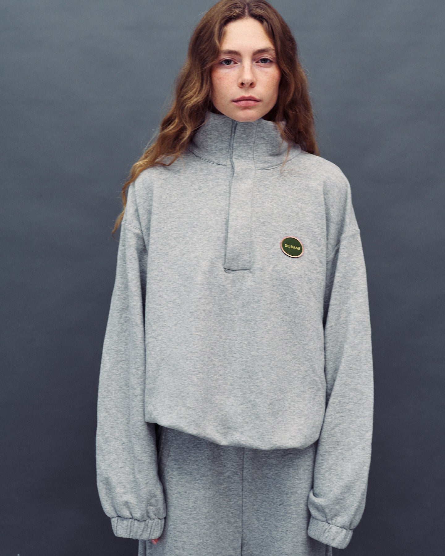 ADAM AMERICAN GREY HOODIE