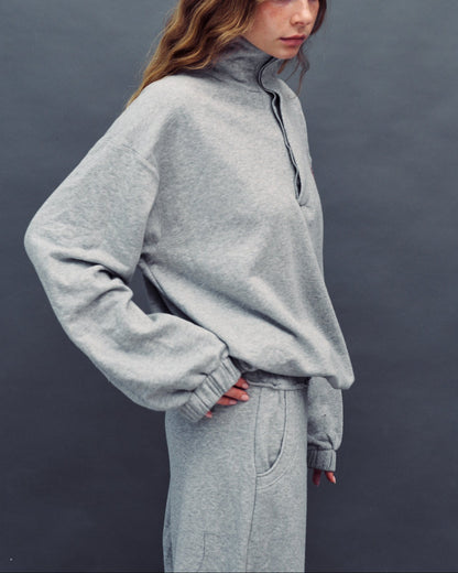 ADAM AMERICAN GREY HOODIE