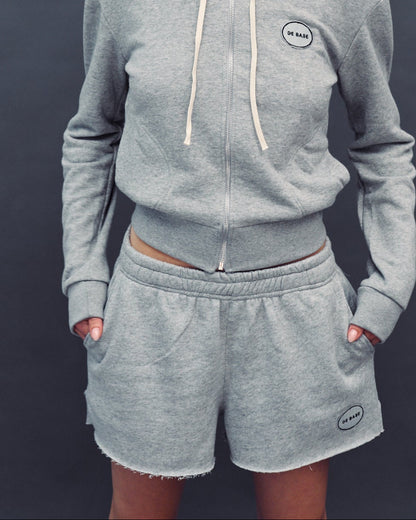 CARLOS AMERICAN GREY SHORTS