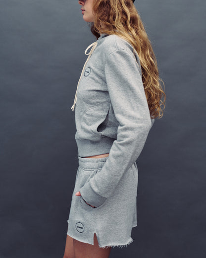 CARLOS AMERICAN GREY SHORTS