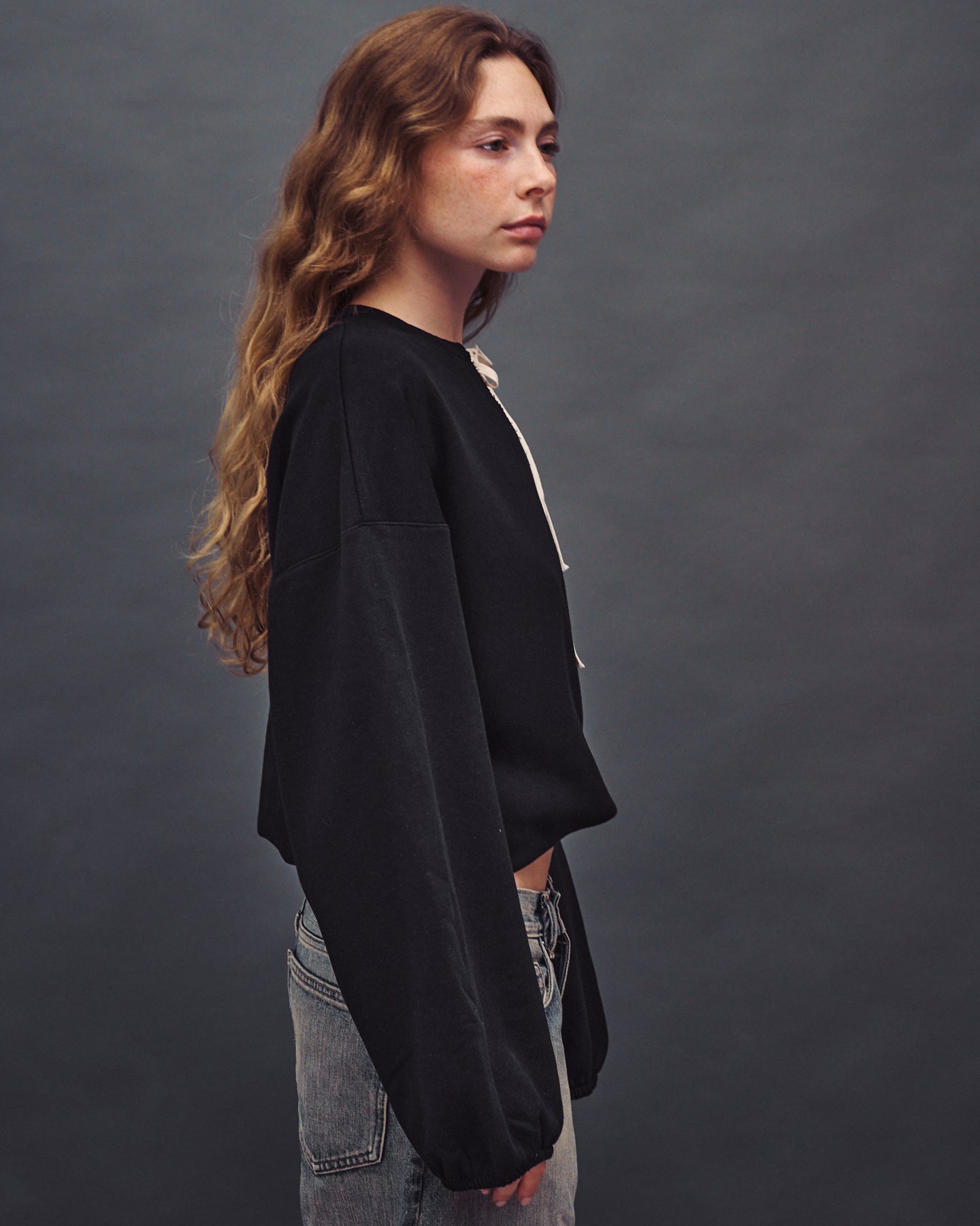 BROOCK	EASY BLACK HOODIE