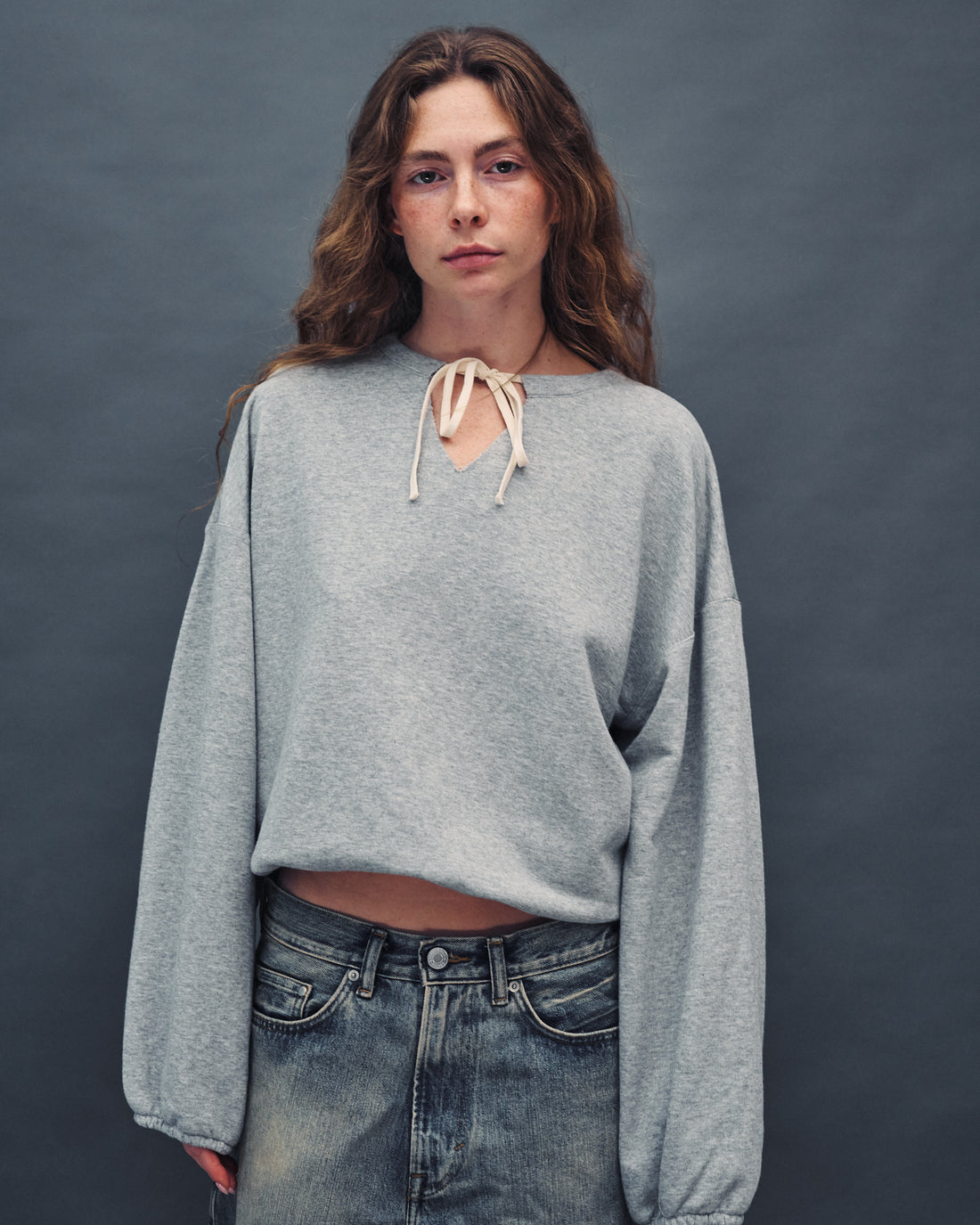 BROOCK HOODIE	AMERICAN GREY