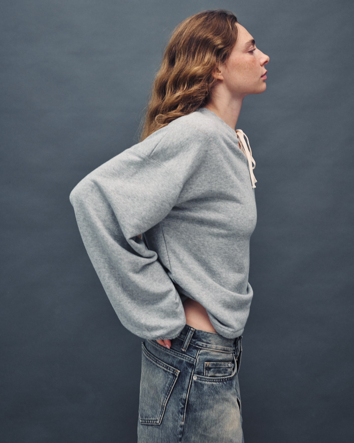 BROOCK	AMERICAN GREY HOODIE