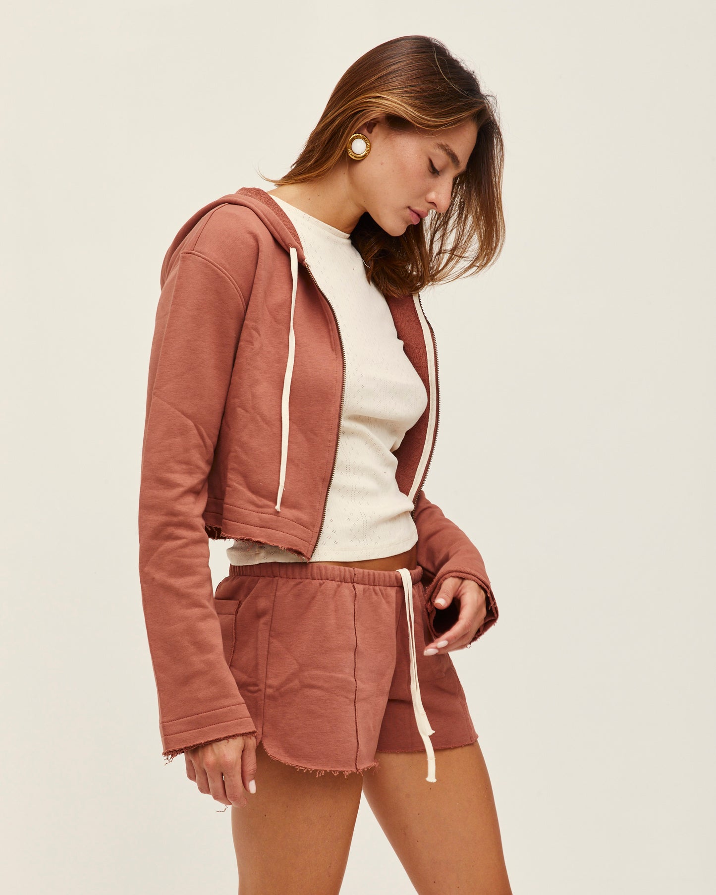 DANA SWEATSHIRT BLUSH TAUPE