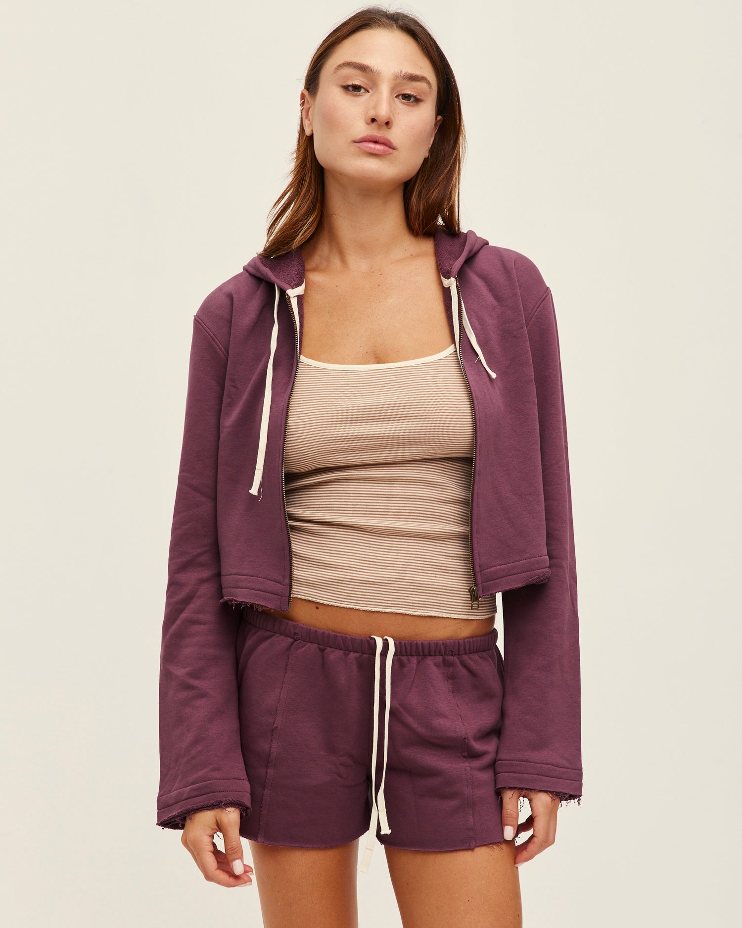 DANA SWEATSHIRT EGGPLANT