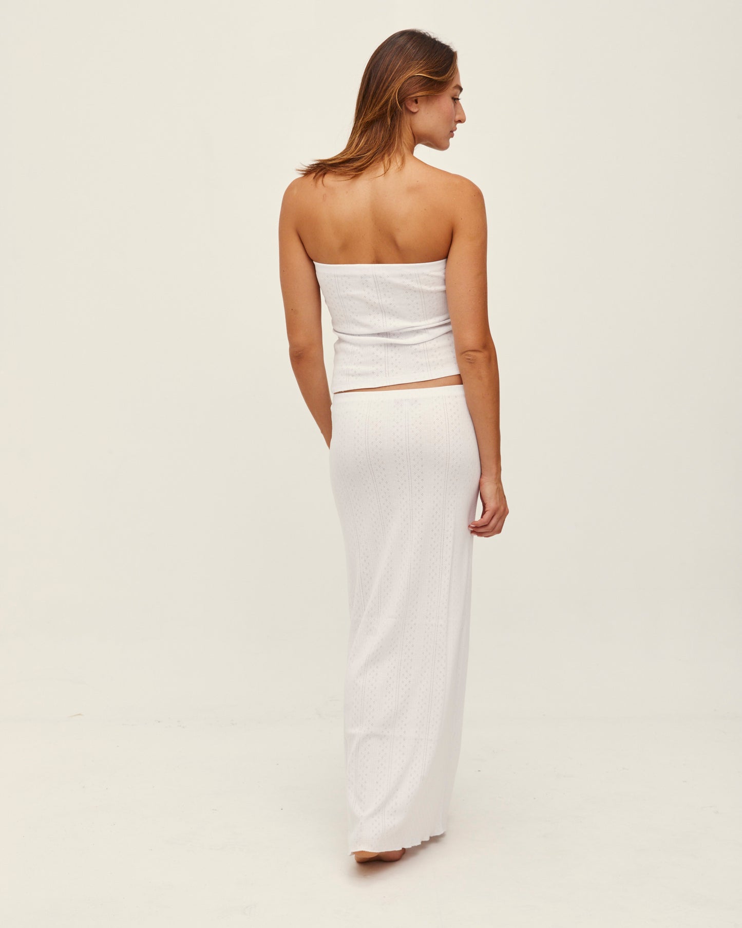 CELINA STRAPLESS WHITE