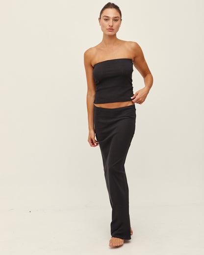 SANDRA SKIRT EASY BLACK