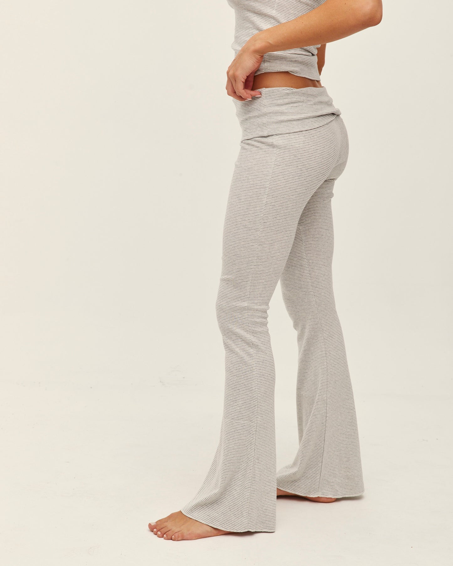 OLIVIA PANTS GREY STRIPES