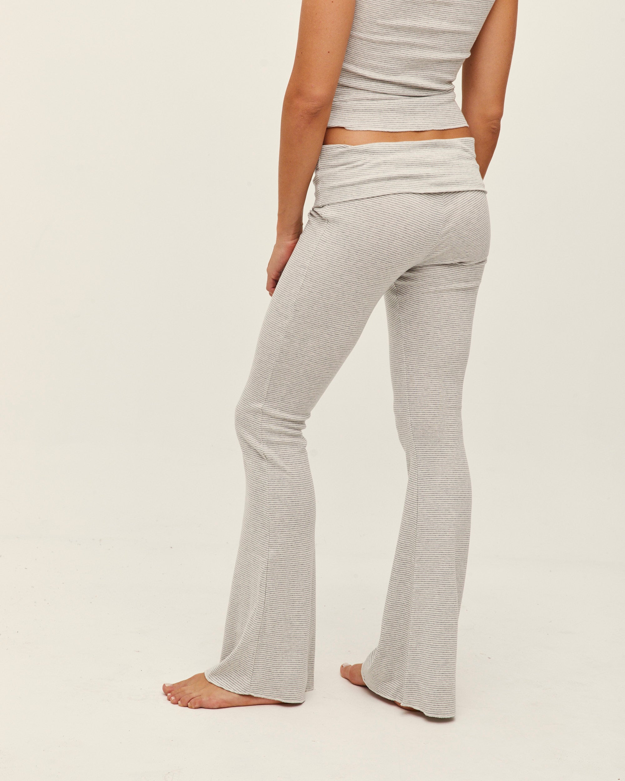 OLIVIA PANTS GREY STRIPES