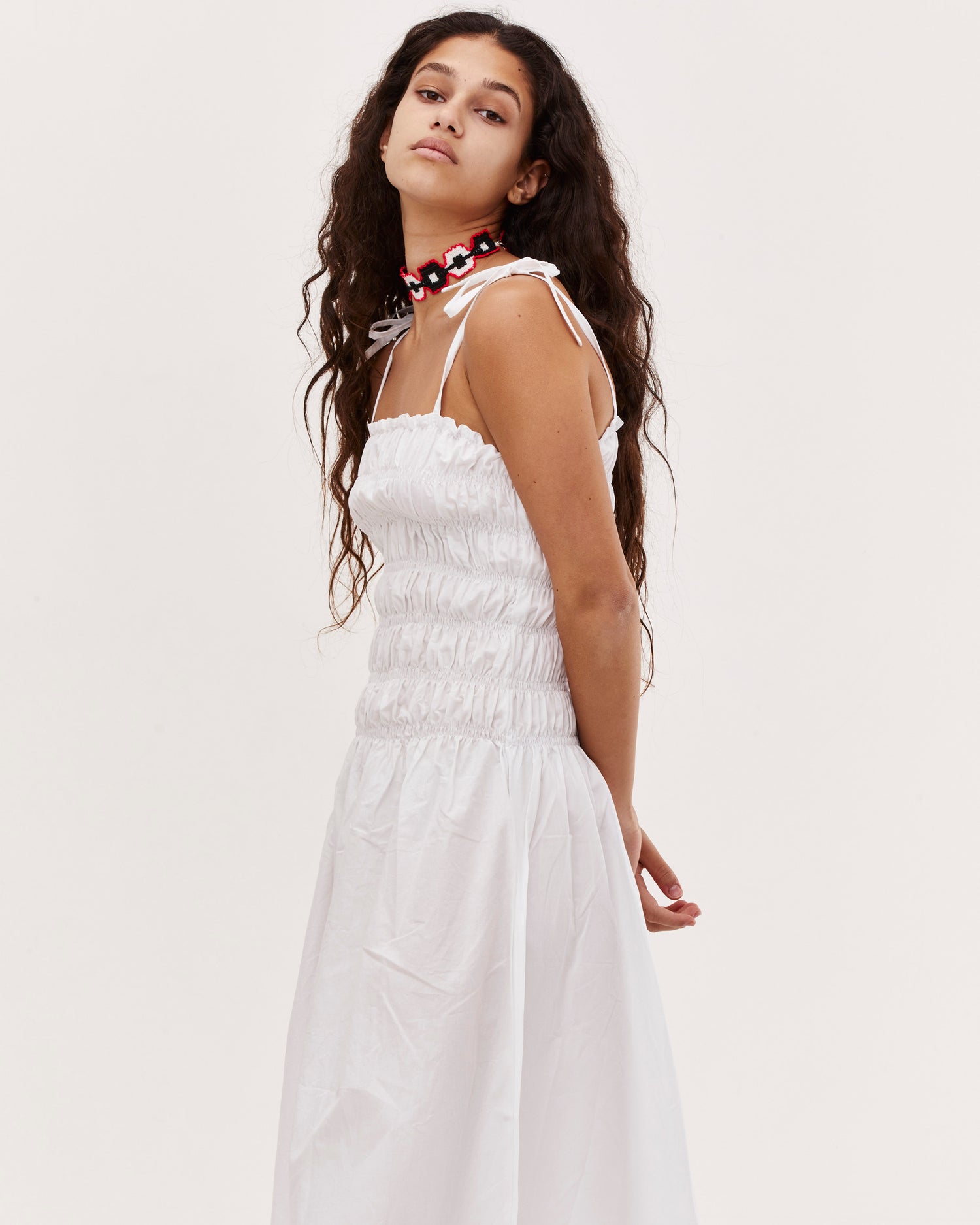 ORA DRESS WHITE