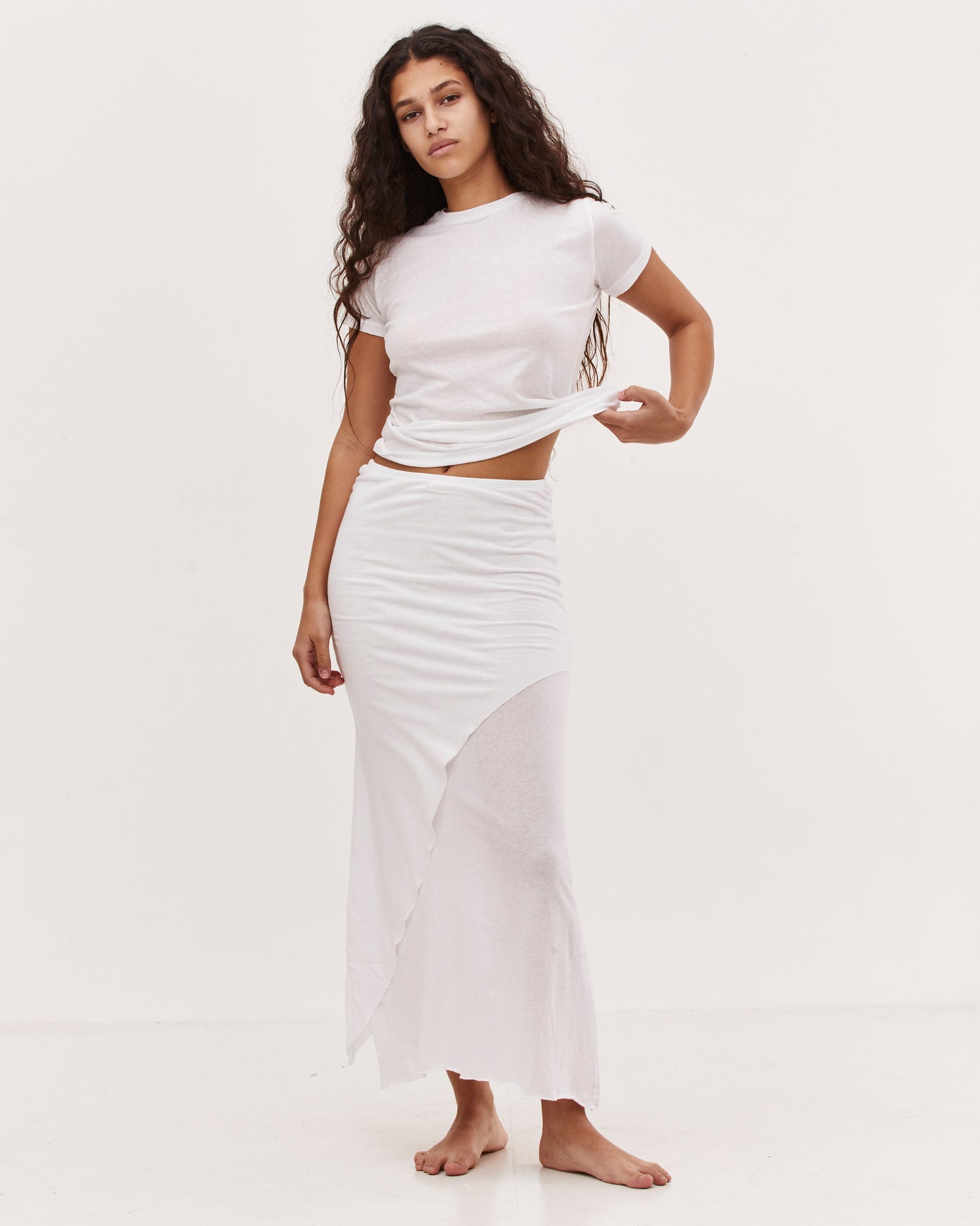 LILY SKIRT WHITE