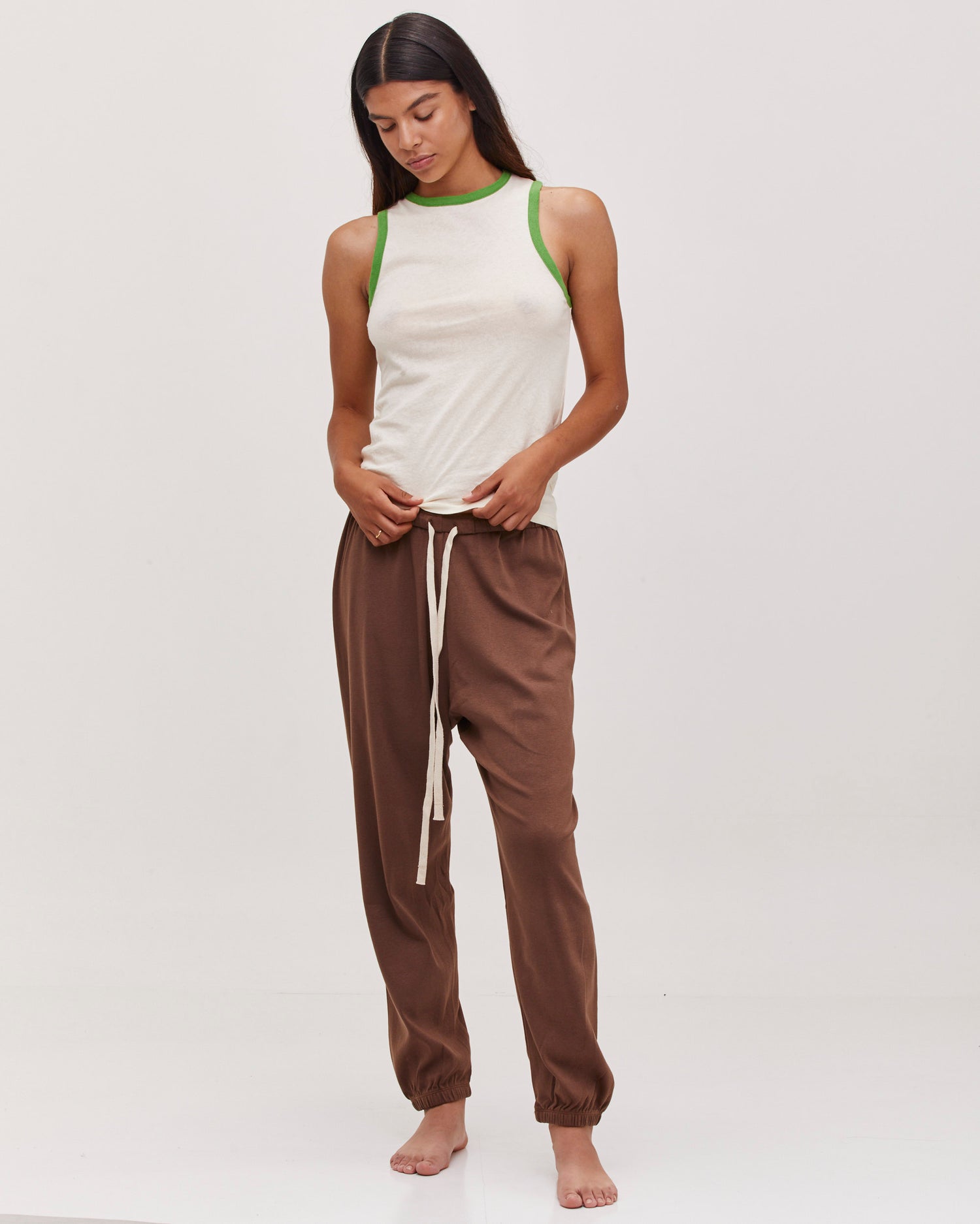 BILI PANTS BROWN