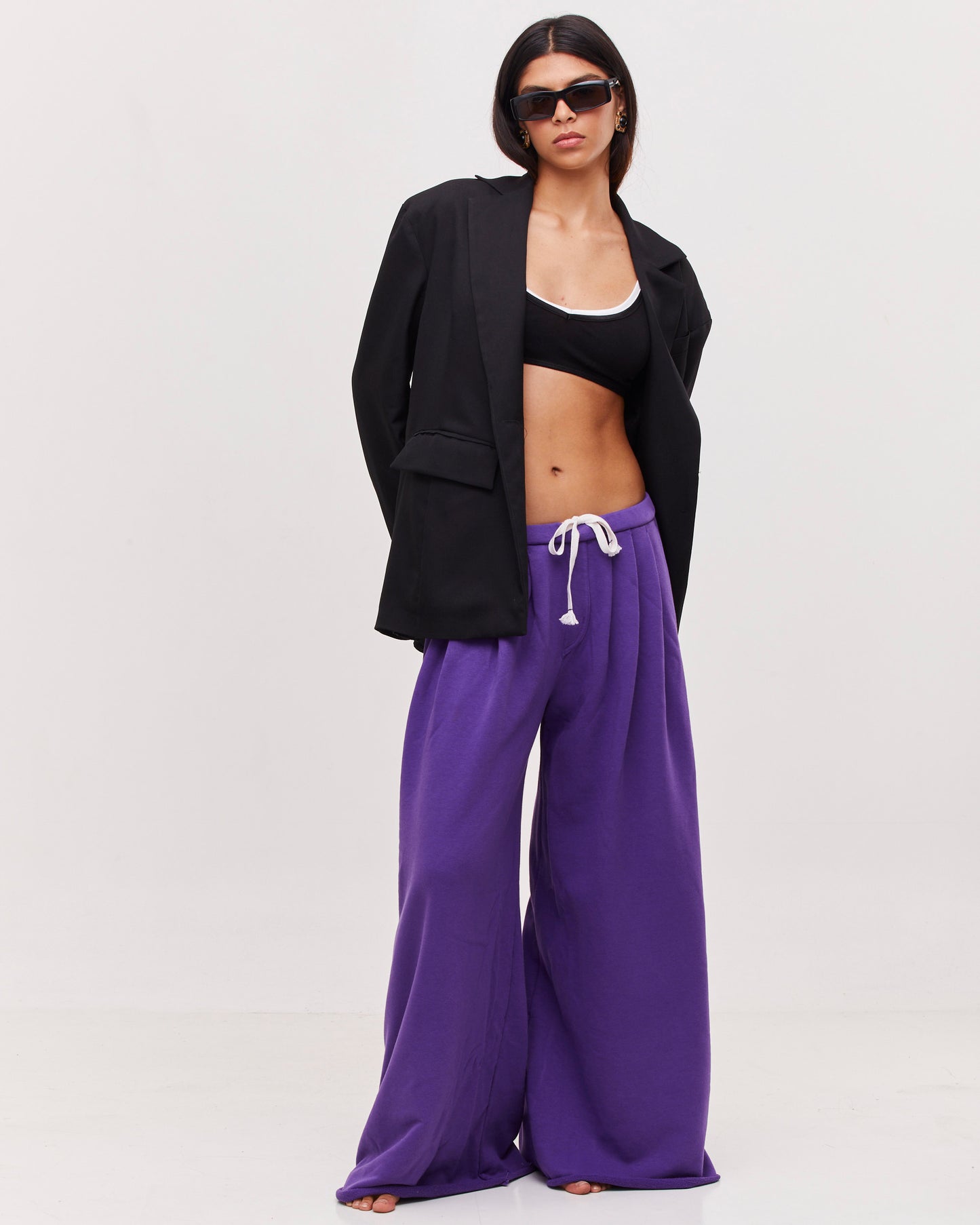 MATEO PANTS DARK PURPLE